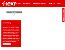 Tablet Screenshot of flexr.com